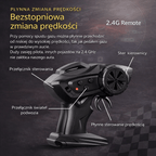 AUTO DRIFTOWE RC SAMOCHÓD ZDALNIE STEROWANY